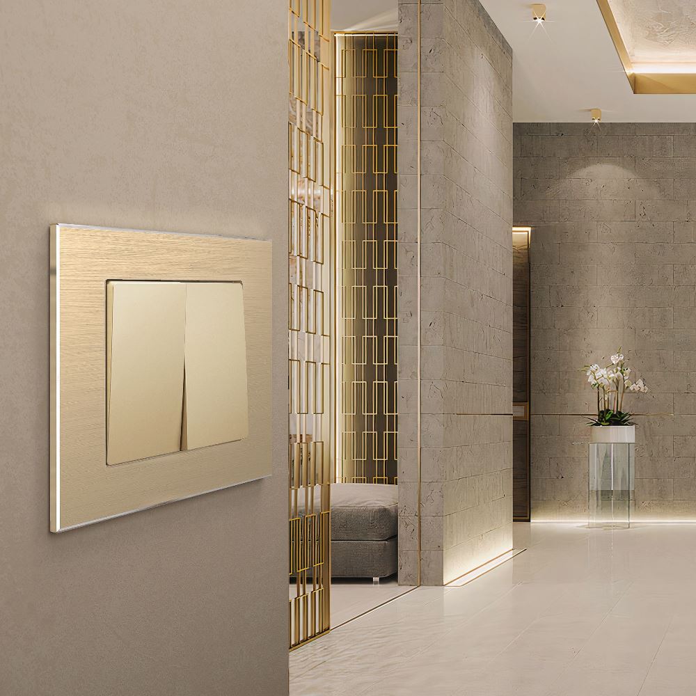 Рамка из металла Werkel Aluminium на 1 пост Шампань W0011711 — изображение 2