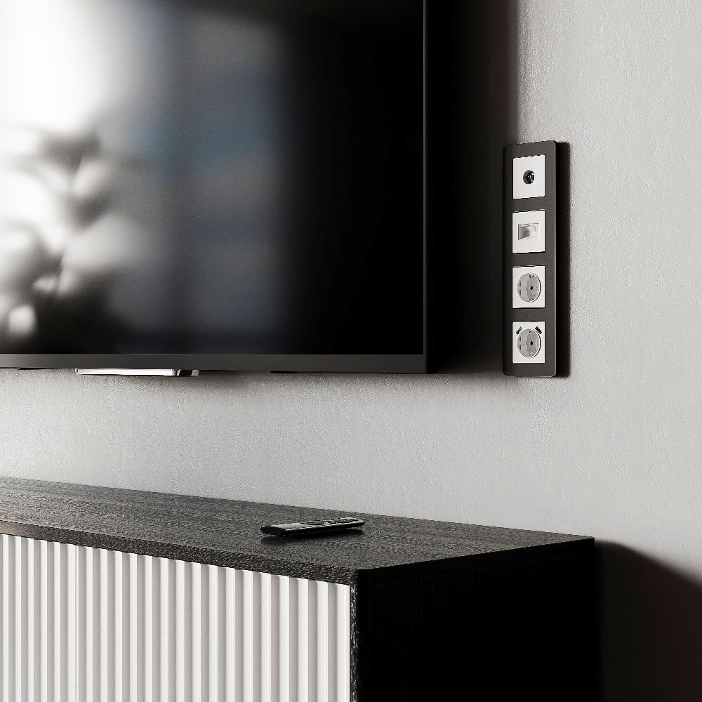 Розетка встраиваемая двойная Ethernet Werkel RJ-45 Белый матовый W1181161 — изображение 3