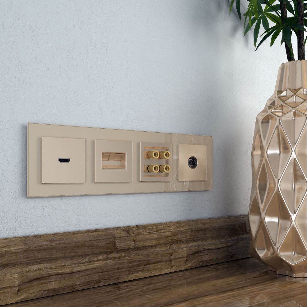 Акустическая розетка встраиваемая Werkel Шампань W1185011 — изображение 3