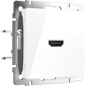 Розетка встраиваемая HDMI Werkel Белый W1186001