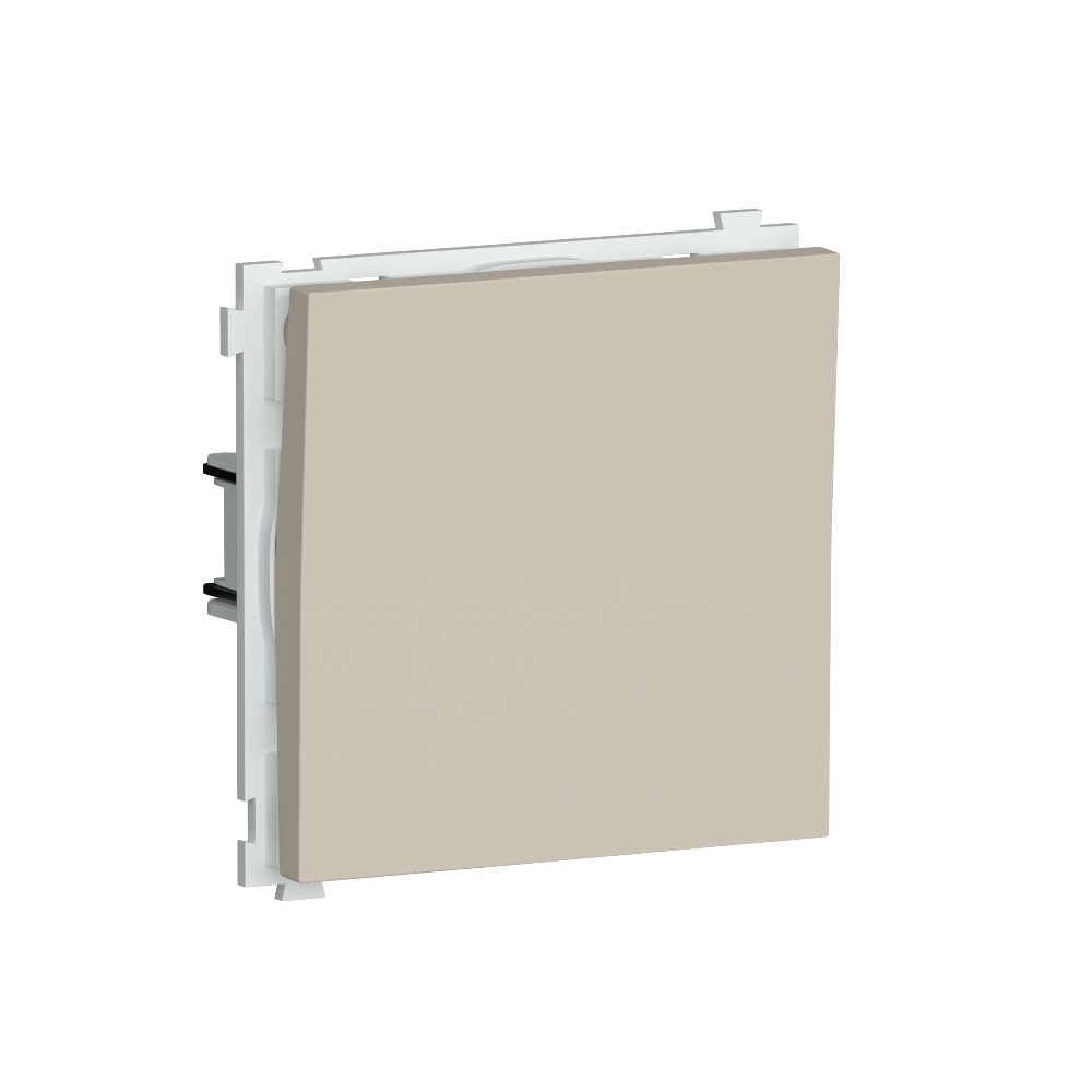 Выключатель одноклавишный встраиваемый перекрестный Donel R98 с 3-х мест Кашемир матовый DA10700N-DA29635