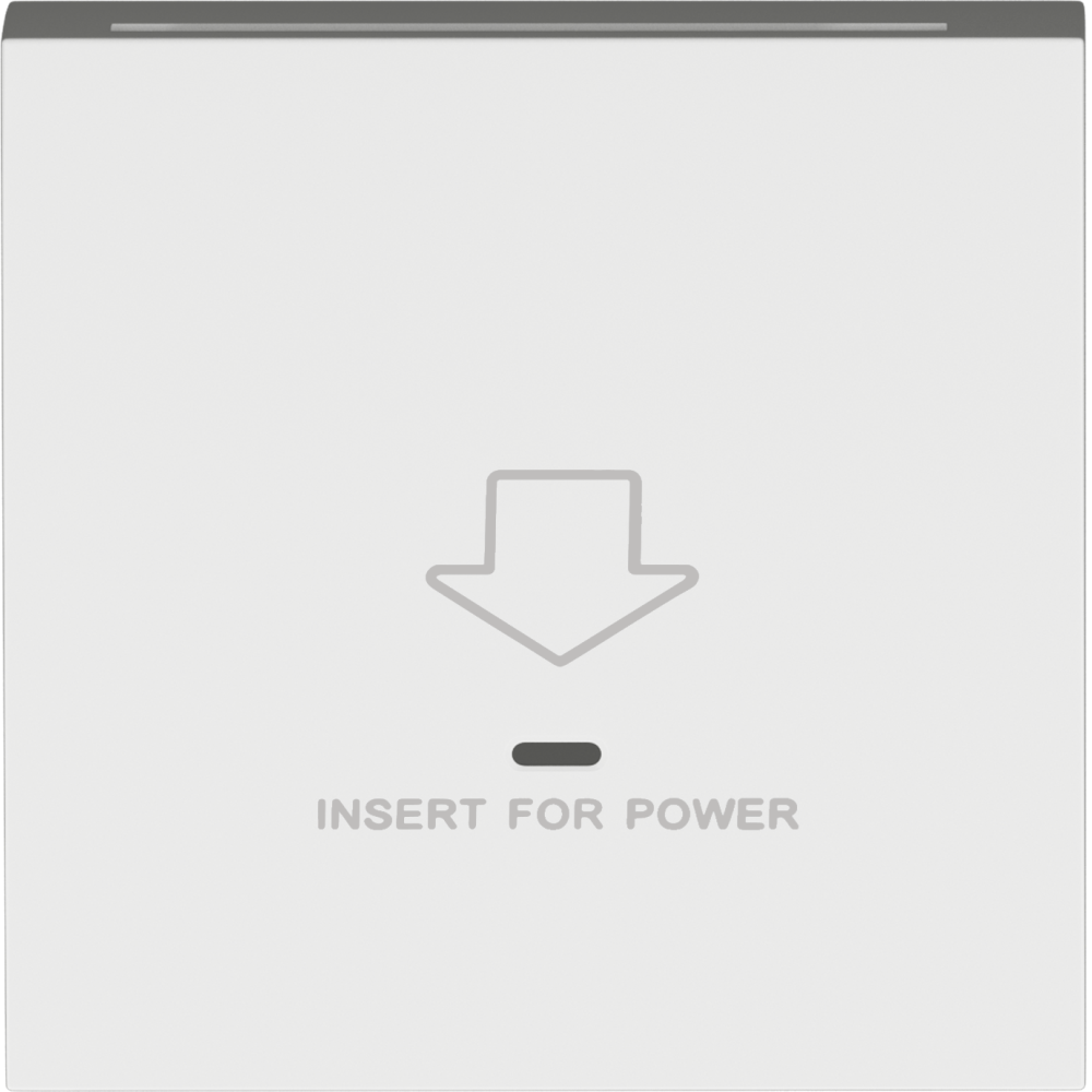 Выключатель электронный карточный встраиваемый Donel R98 Белый матовый DA14000-DA59033 — изображение 2