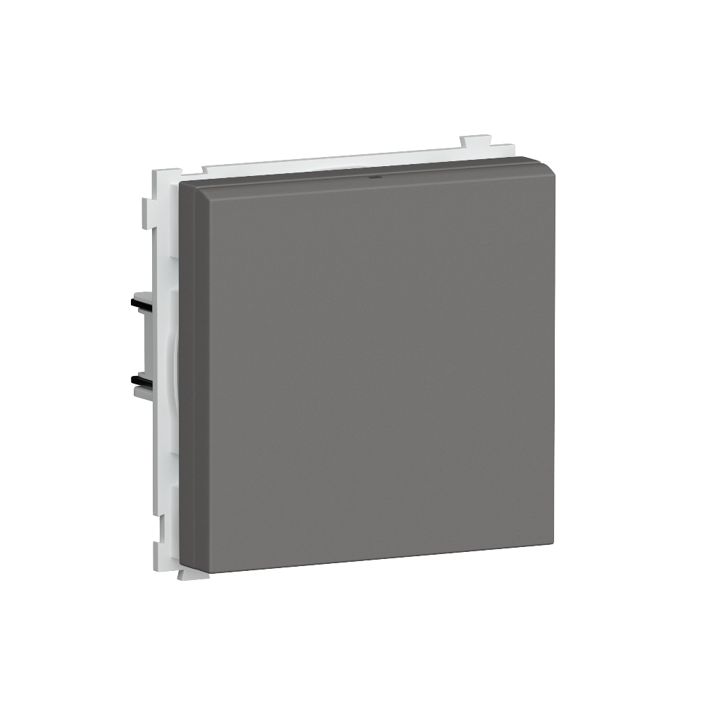 Розетка встраиваемая Donel R98 Schuko с крышкой и заземлением на клеммах Шоколад матовый DA17700-DA52042 — изображение 2