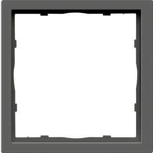 Рамка пластиковая Donel R98 нa 1 пост Шоколад матовый DA21142