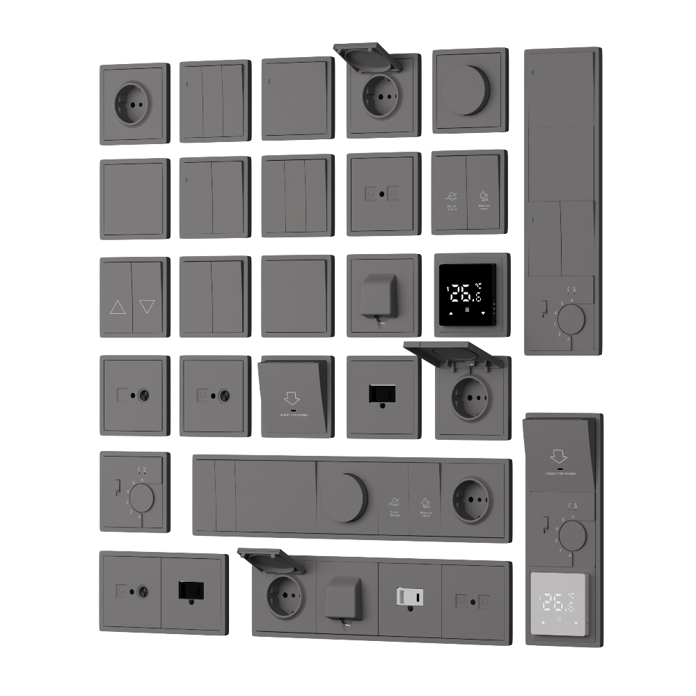 Рамка пластиковая Donel R98 нa 1 пост Шоколад матовый DA21142 — изображение 2