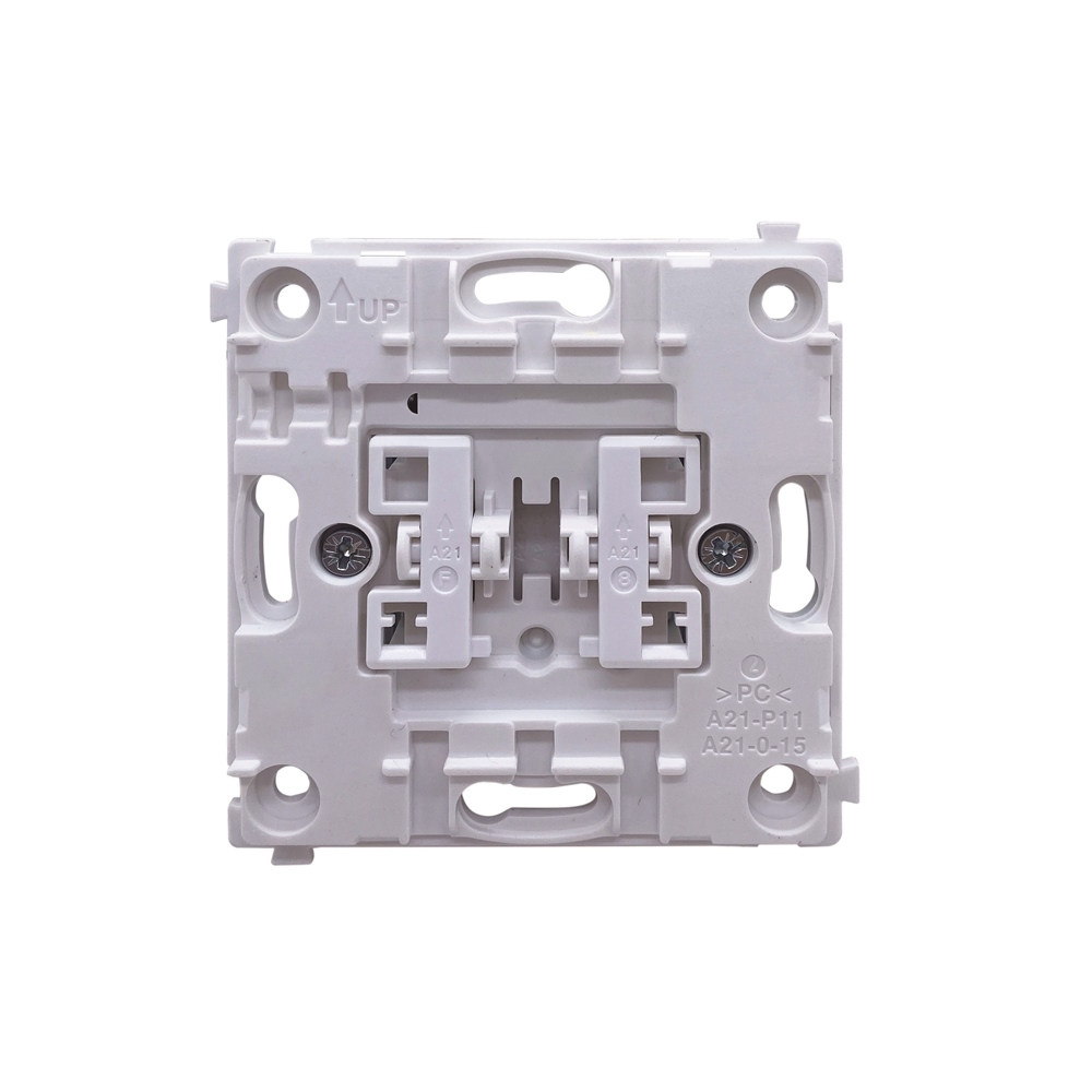 Выключатель двухклавишный встраиваемый звонковый Donel R98 Metal Латунь DA25100-DA295ME — изображение 5