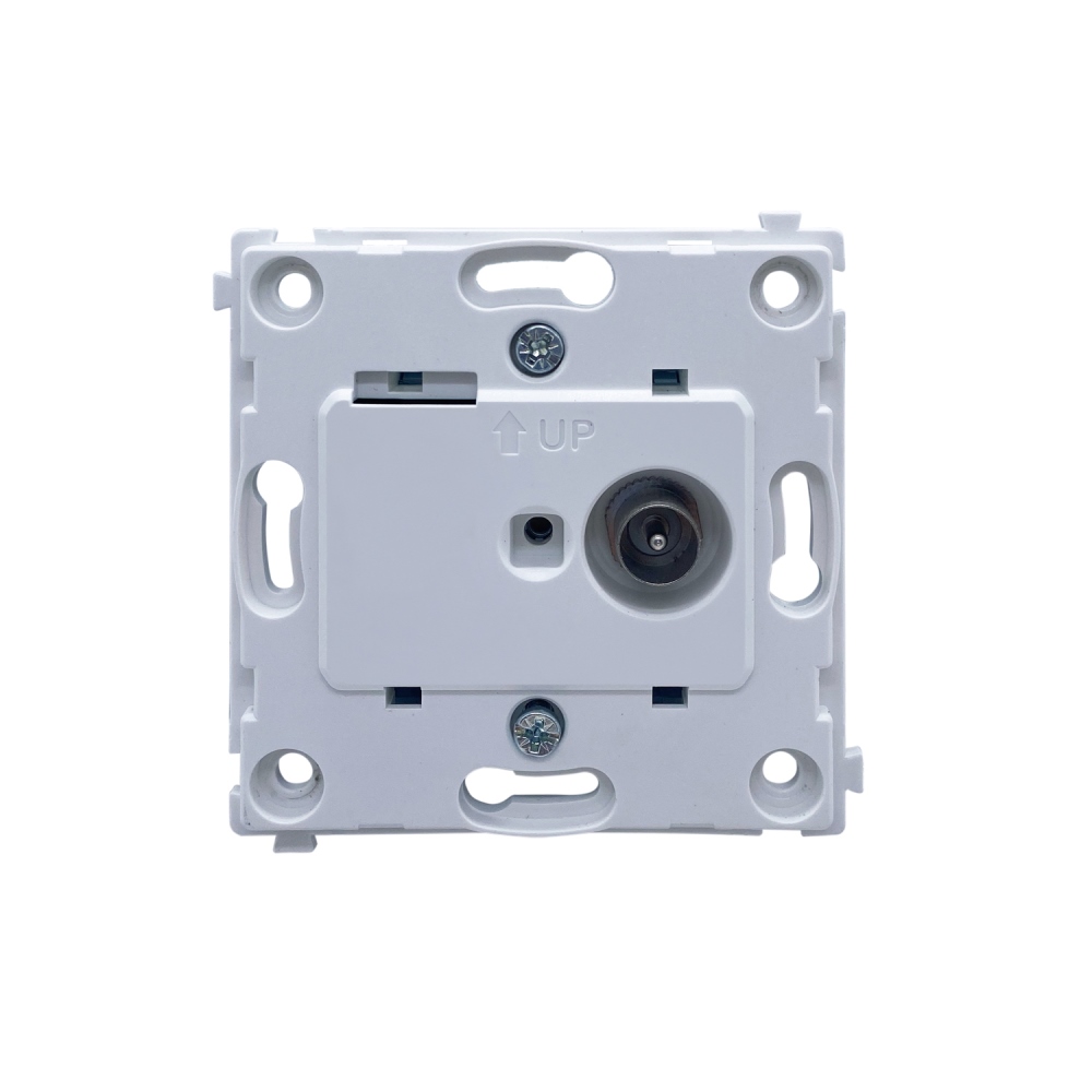 ТВ-розетка встраиваемая оконечная Donel R98 Кашемир матовый DA30100-DA87935 — изображение 5