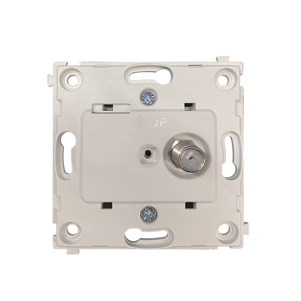 Розетка встраиваемая TV-SAT Donel R98 F-разъём Сталь матовая DA30200-DA87937 — изображение 5