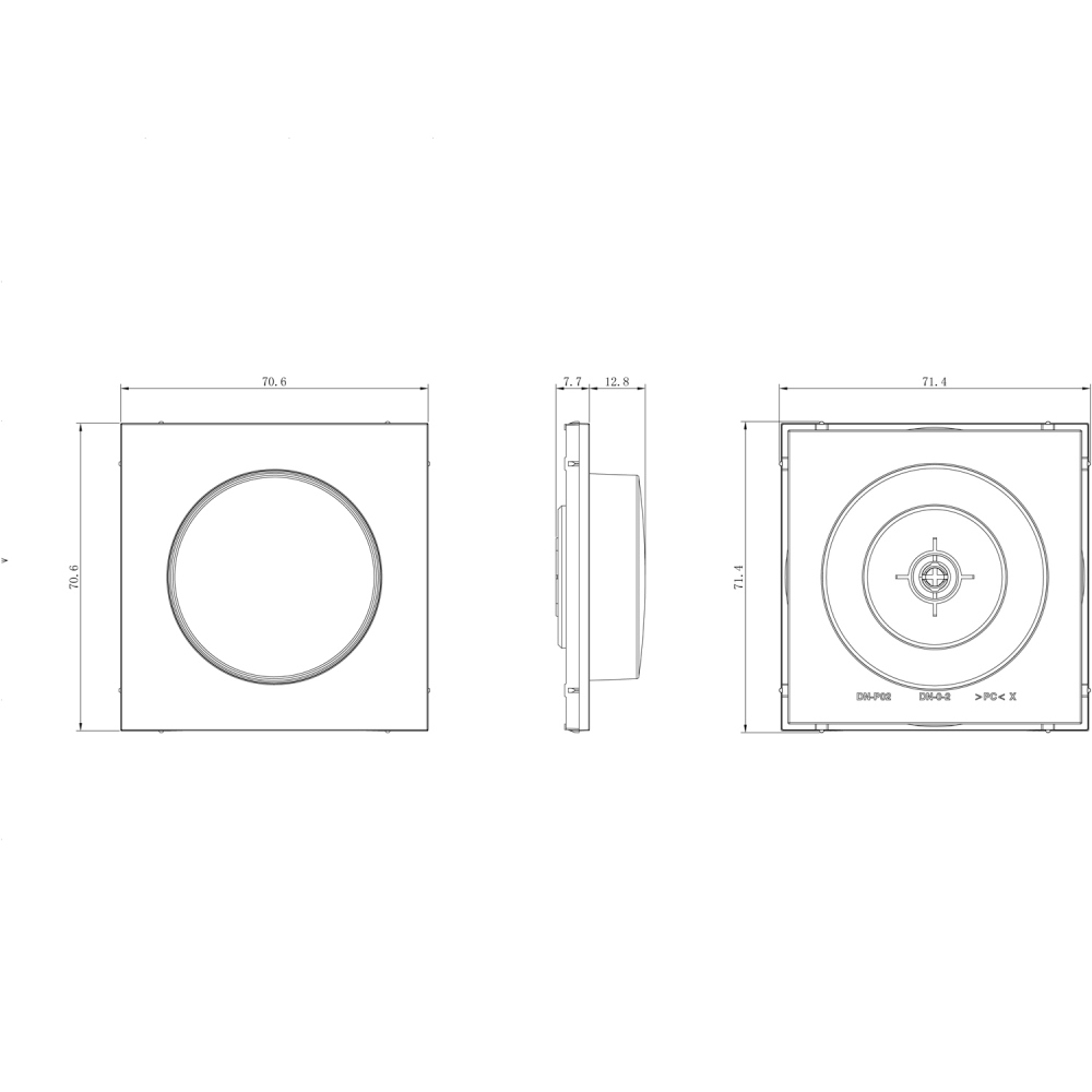 Диммер Donel R98 Dali роторный Серый матовый DDIMTWDali-2-DA65040 — изображение 5