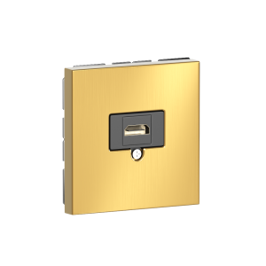 Розетка встраиваемая HDMI Donel R98 Metal 2.0a Золото матовое STRS20A-DA276BR