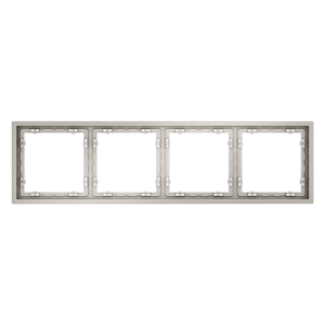 Рамка пластиковая Voltum S70 на 4 поста Кашемир глянцевый VLS100403