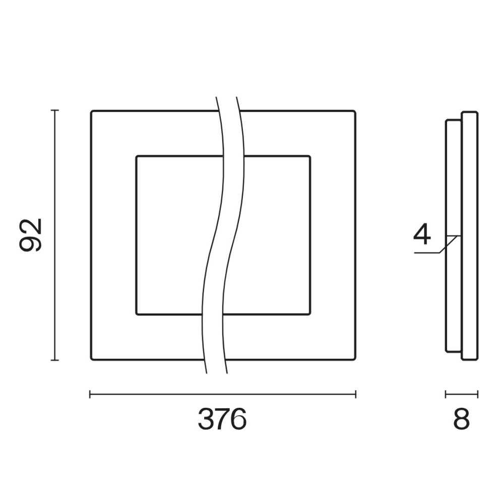 Рамка стеклянная Voltum S70 на 5 постов Шелк глянцевый VLS110504 — изображение 5
