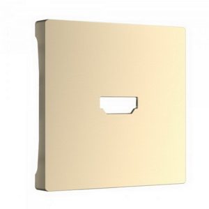 Накладка для розетки HDMI Werkel Шампань W1196011