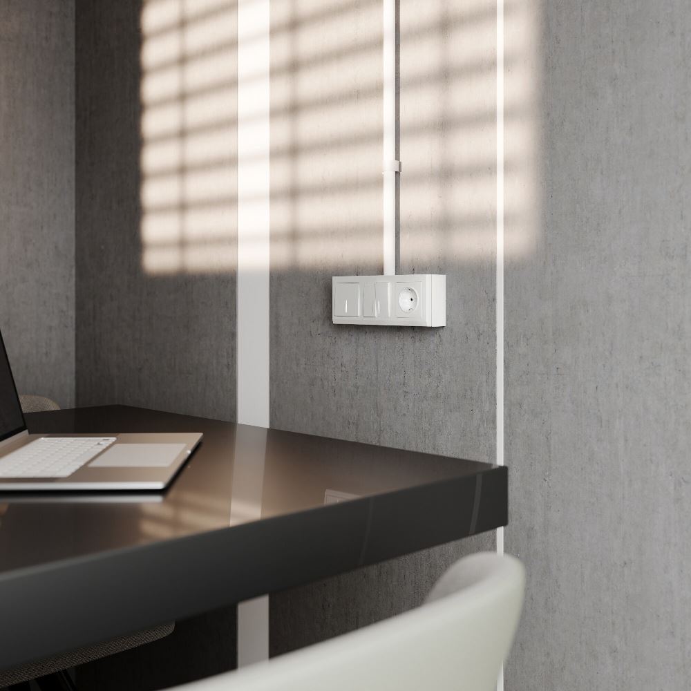 Коробка для накладного монтажа Werkel Белый W8000001 — изображение 3